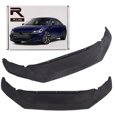 Vw arteon 2017-2025 r-line спойлер накладка передний бампера 3g8805903a фото №1