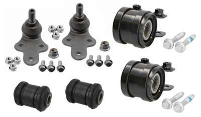 Шаровая опора рычага перед 21mm втулки mazda 3 bk 5 фото №1