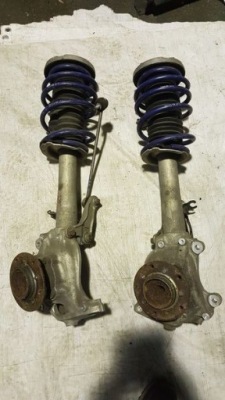 Bmw e61 m5 рестайлинг  амортизатор поворотный кулак амортизационная стойка h&r правый левый фото №1