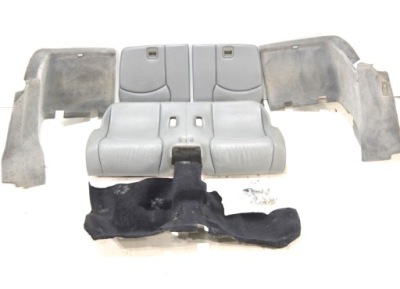 Заднє сидіння сидіння задня сіра шкіра po lift mercedes r129 sl фото №1