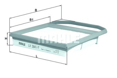 KNECHT ФИЛЬТР ВОЗДУХА MERCEDES C A205 C C205 C T-MODEL S205 C W205