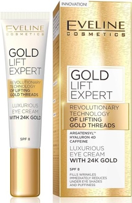 Eveline gold lift epert Krem pod oczy Eveline 15 ml