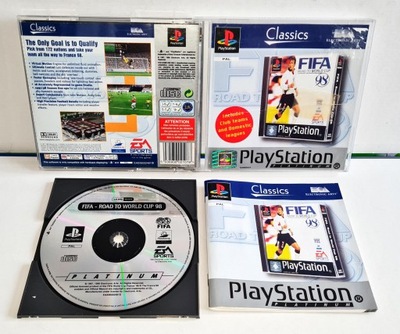 Gra FIFA 98 Road to World Cup PS1 PSX 3XA