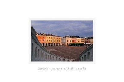 Zamość - pierzeja wschodnia rynku