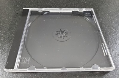 Pudełko 1 CD Jewel Box Case - Czarne - 25 szt