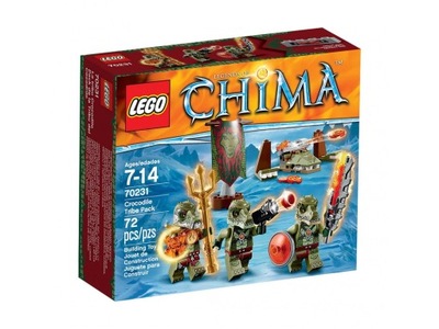 LEGO 70231 Legends of Chima Plemię krokodyli