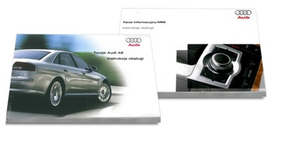 AUDI A8 D3 2003-05 + NAVEGACIÓN MMI MANUAL OBSL  