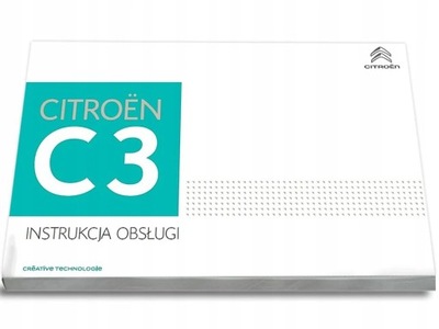 Citroen C3 2016-2020 +Nawigacja Instrukcja Obsługi