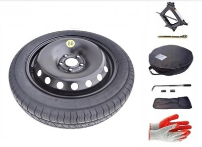 WHEEL SPACE-SAVING WHEEL 18 NISSAN QASHQAI J11+ SET  