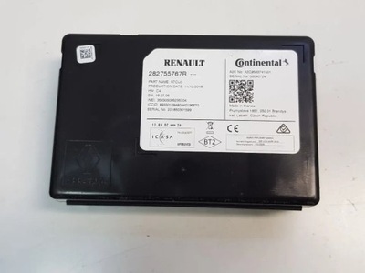 Модуль навігації gps renault megane iv talisman 282755767r фото №1