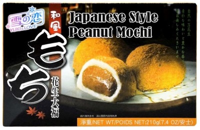 MOCHI RYŻOWE CIASTECZKA Z ORZECHAMI ZIEMNYMI 210g