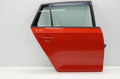 Skoda rapid spaceback 13r двері праве правий задні задня lf3k фото №1