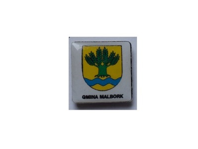 GMINA MALBORK -HERB -PIN