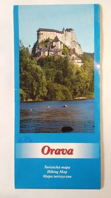 SŁOWACJA Orawa mapa turystyczna 2003 r.