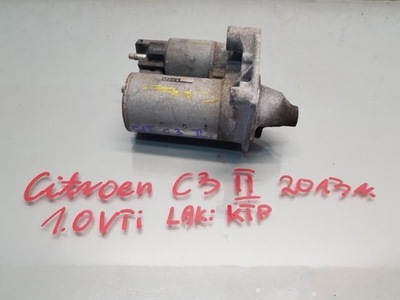 Стартер citroen c3 ii 1.0 vti 9671530880 фото №1