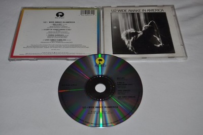 U2 - WIDE AWAKE IN AMERICA 1985R MADE IN USA CD