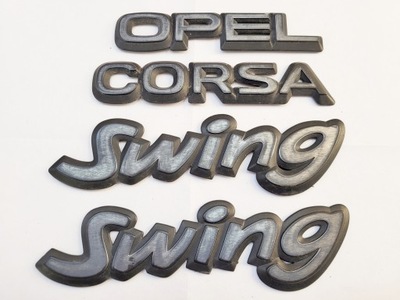 INSIGNIA EMBLEMA LOGOTIPO OPEL GM CORSA B SWING 90481557  