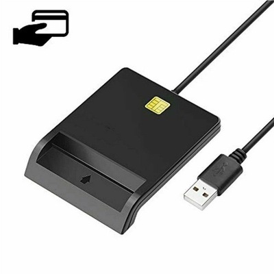 Czytnik Kart USB do Smart Card, Karta SIM i ID