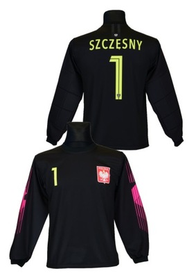 bluza bramkarska SZCZĘSNY CZARNY rozm. 122