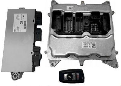 КОМПЛЕКТ ECU BMW 0261S08602 7649123-01 5WK50720IBR