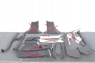 Mercedes w213 kombi захист обшивка стійка поріг ліва права перед задня фото №1