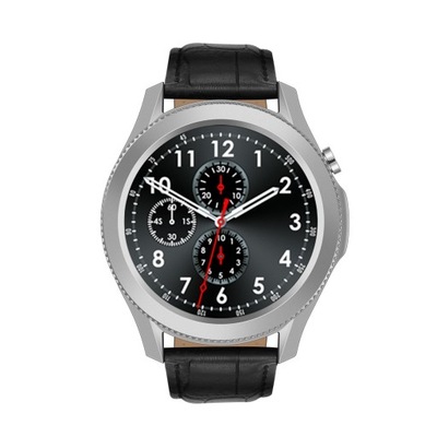 Zegarek W3, fitness z monitorem, srebrny