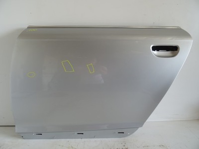 Ліва задні двері audi a6 c6 колір сріблястий фото №1