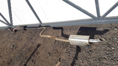 Opel frontera c 2025- 1.2 turbo гаситель труба выхлопная kompletny фото №1