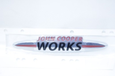 Эмблема значок решетка бампера решётка mini f55 f56 f57 jcw works фото №1
