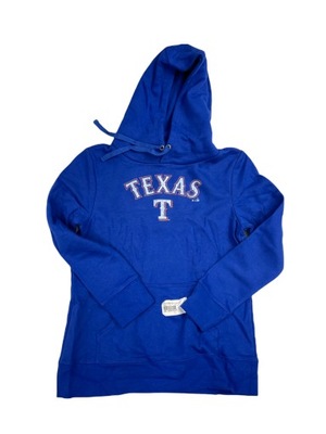 Niebieska bluza damska kaptur Texas Rangers MLB M