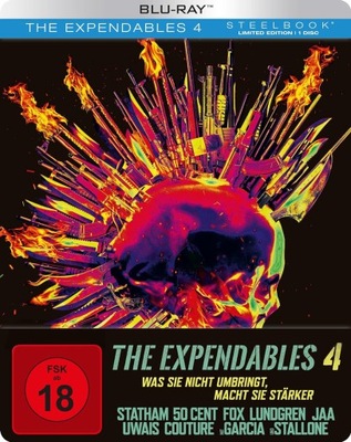 NIEZNISZCZALNI 4 THE EXPENDABLES 4 STEELBOOK BLU-RAY BEZ PL