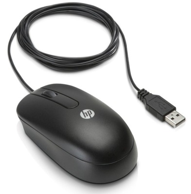 Mysz optyczna HP przewodowa USB czarna MOFYUO