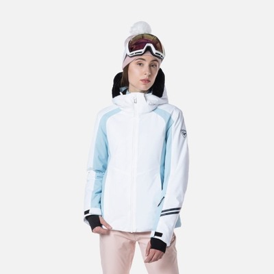 Kurtka narciarska Rossignol W Controle biała - XL