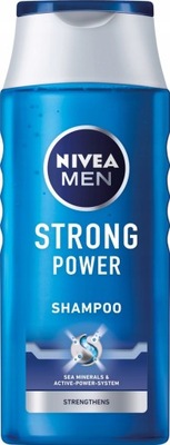 Szampon do włosów NIVEA MEN Strong Power 400ml
