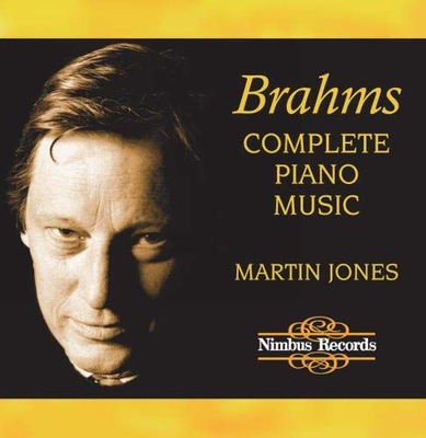 MARTIN JONES: BRAHMS: COMPLETE PIANO MUSIC [6CD]