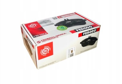 Opel movano b x62 2.3 гальмівні колодки ferodo задня fvr4348 фото №1