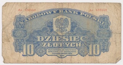 3329. 10 zł 1944 -owe - An - st. 5