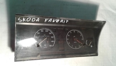 Лічильник приладова панель skoda favorit фото №1