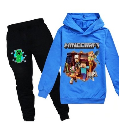 Dres Minecraft komplet bluza i spodnie 146