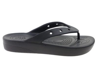 Japonki Crocs Platform Flip 207714 black 41/42