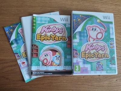 KIRBY'S EPIC YARN Wii