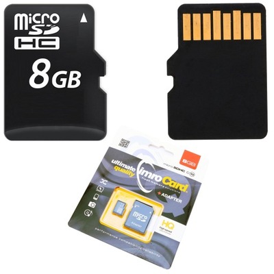ORYGINALNA SOLIDNA karta pamięci microSD 8GB do Lenovo Tab M7