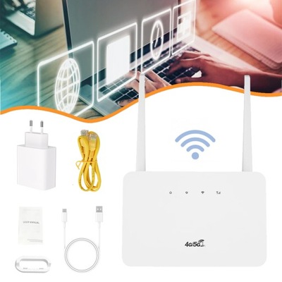 DOMOWY ROUTER 4G DO 300 MB/S DLA SMART HOME I BIURA, BEZPRZEWODOWY ROUTER