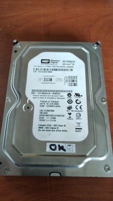 Dysk do retro komputera HDD 160GB WD1600 AAJB - stan BDB