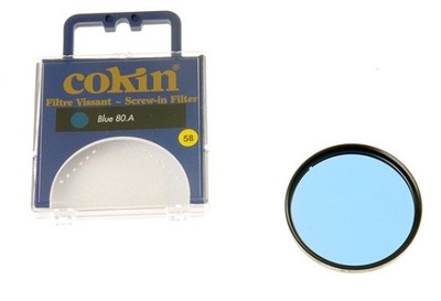 Cokin C020 filtr niebieski 80A 72mm