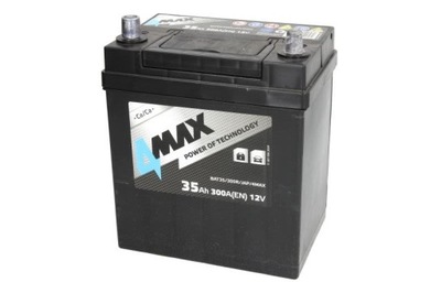 АКУМУЛЯТОР 4MAX 12V 35AH/300A P+