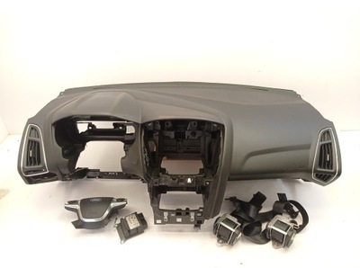 Ford focus mk3 панель приладів консоль подушки безпеки ремені фото №1