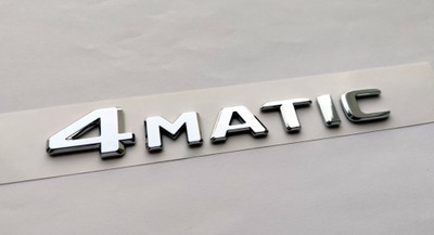 4Matic Mercedes emblemat chrom