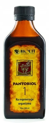 PANTOBIOL 1 Biolit 200ml Ekstrakt Owoców Żurawiny Wielkoowocowej