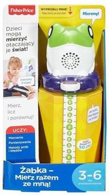 Fisher Price żabka mierz razem ze mną FLR16